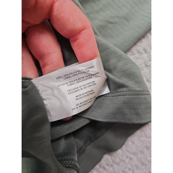 Gap Fit Shirt Mens Large Active Hoodie Green Light Weight Performance - Picture 5 of 7